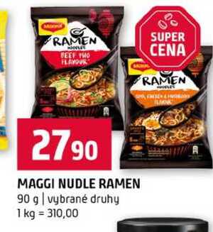 MAGGI NUDLE RAMEN 90 g vybrané druhy