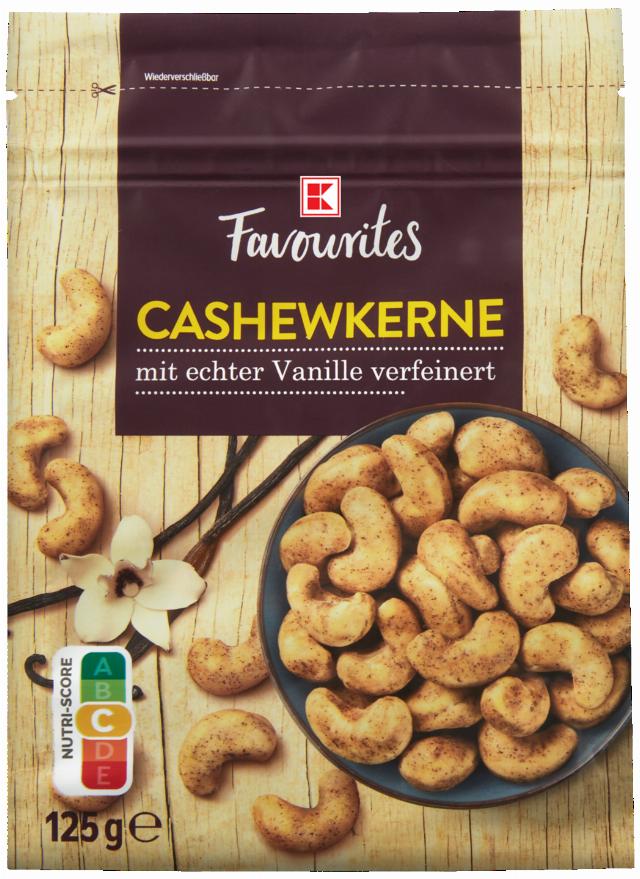 K-Favourites Kešu vanilkové