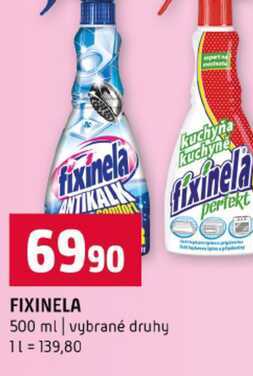 FIXINELA 500 ml vybrané druhy