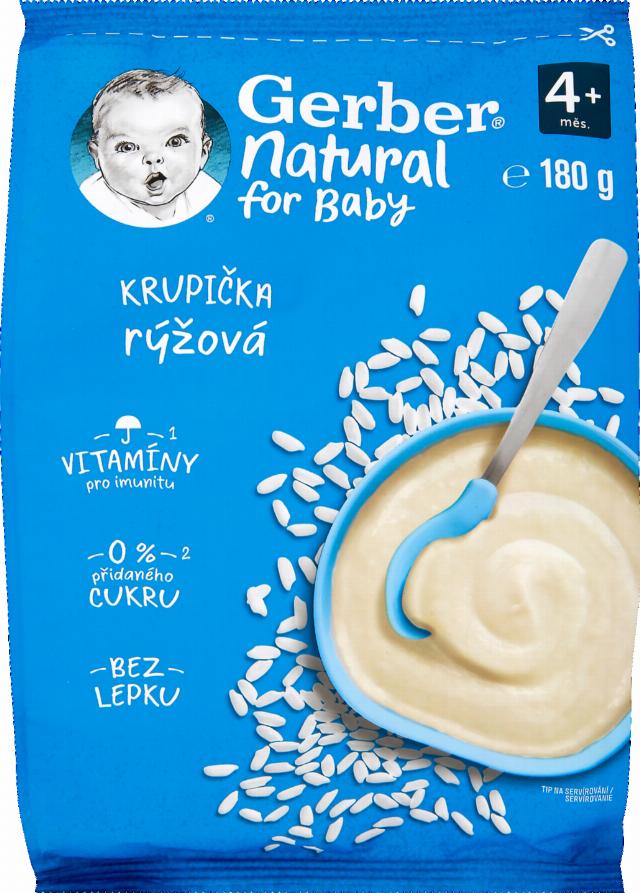 GEBRER Natural rýžová krupička