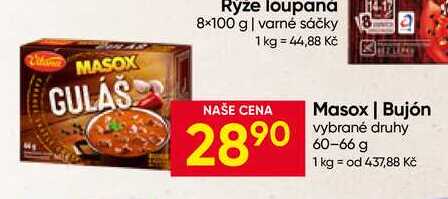 Vitana Masox guláš bujón 66g