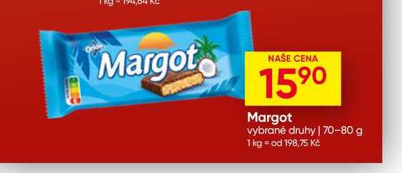 ORION Margot 80g, vybrané druhy