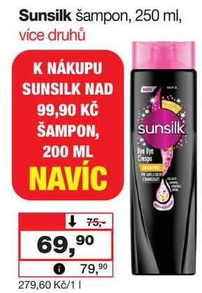 Sunsilk šampon, 250 ml