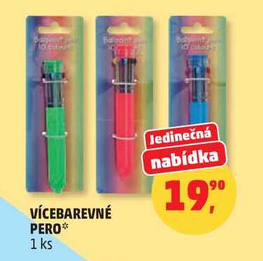 VÍCEBAREVNÉ PERO, 1 ks