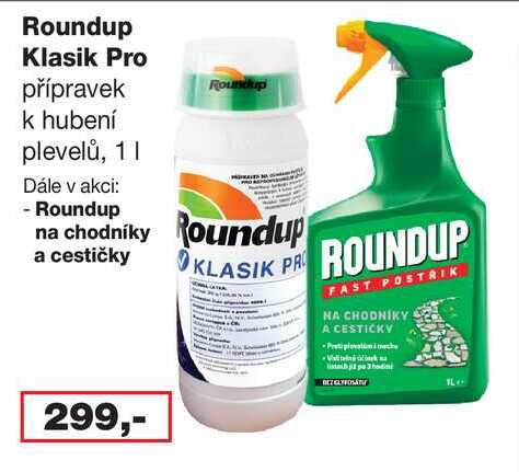 Roundup Klasik Pro, 1 l
