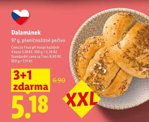 Dalamánek, 97 g
