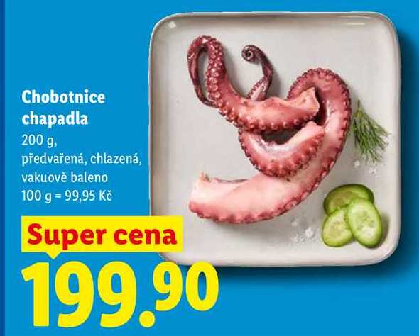 Chobotnice chapadla, 200 g
