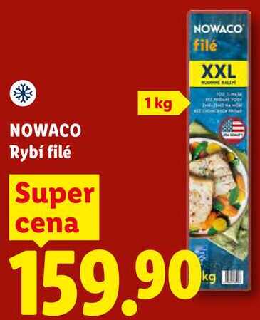 NOWACO Rybí filé, 1 kg