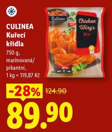 CULINEA Kuřecí křídla, 750 g