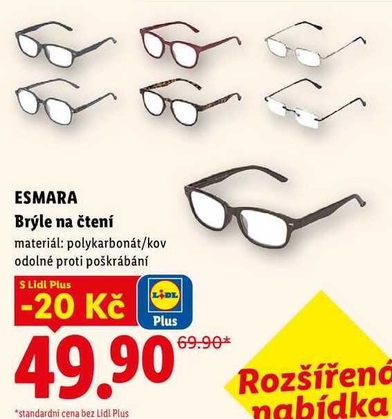 ESMARA Brýle na čtení 
