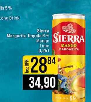 Sierra Margarita Tequila 6% Mango Lime 0,25l