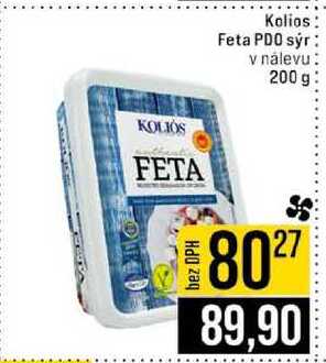 Kolios! Feta PDO sýr v nálevu 200 g