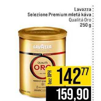 Lavazza Selezione Premium mletá káva Qualità Oro 250 g
