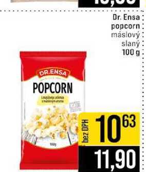 Dr. Ensa popcorn máslový slaný 100 g