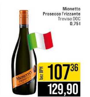 Mionetto Prosecco Frizzante Treviso DOC 0,75l
