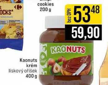 Kaonuts krém liskový oříšek 400 g 