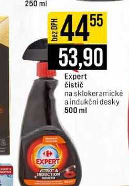 Expert čistič na sklokeramické a indukční desky 500 ml