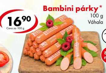 Bambini párky, 100 g