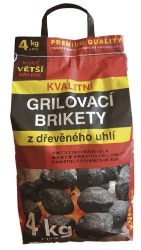 Grilovací brikety, 4 kg