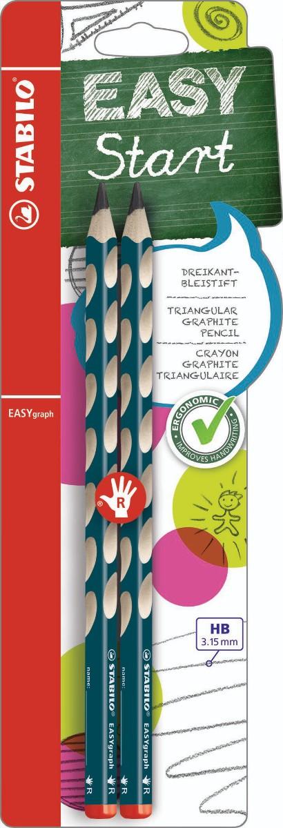 Stabilo Tužka EasyGraph HB, Pravák 2 ks, 2 KS