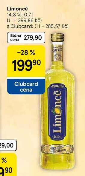 Limoncè 14.8 %, 0.7 l