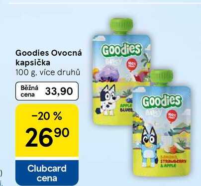 Goodies Ovocná kapsička, 100 g 