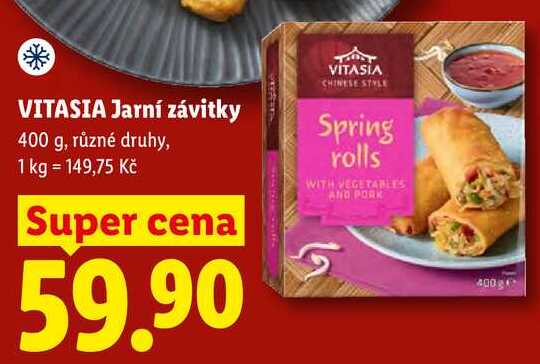 VITASIA Jarní závitky, 400 g