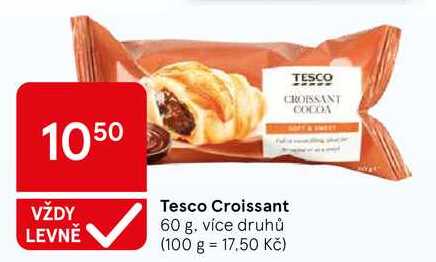 Tesco Croissant, 60 g 
