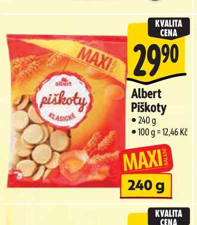 Albert Piškoty 240 g