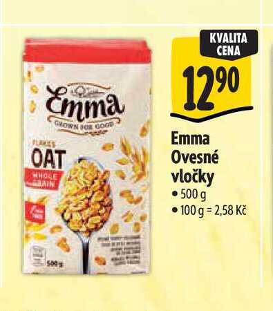Emma Ovesné vločky 500 g