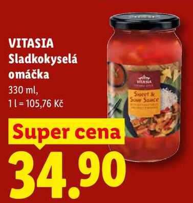 VITASIA Sladkokyselá omáčka, 330 ml