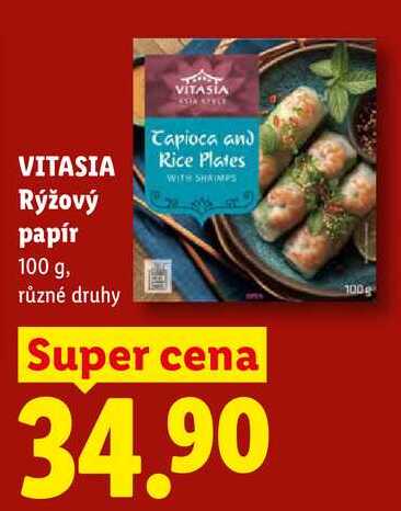 VITASIA Rýžový papír, 100 g