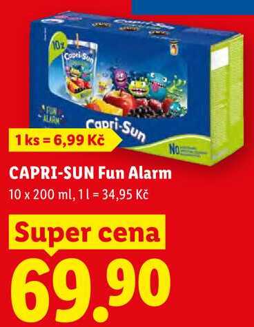 CAPRI-SUN Fun Alarm, 10x 200 ml