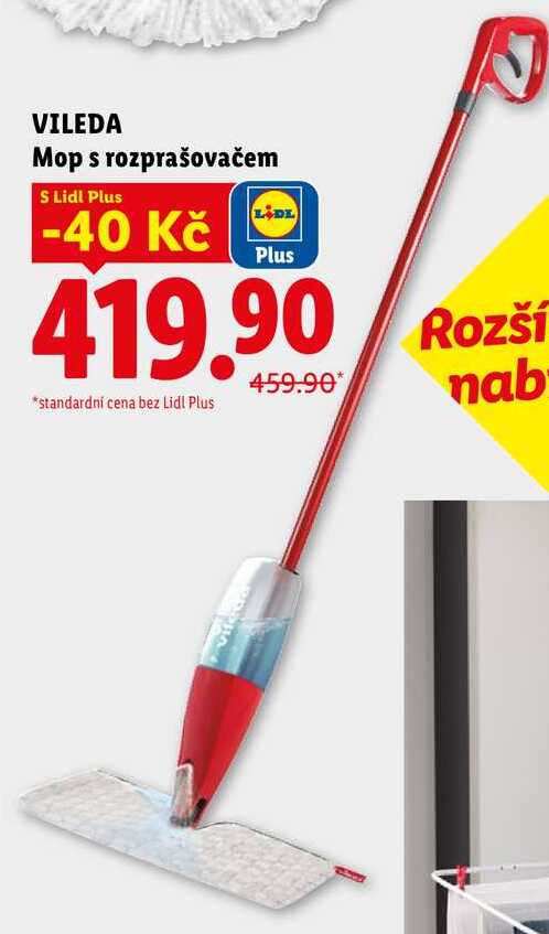 VILEDA Mop s rozprašovačem