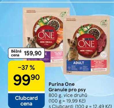 Purina One Granule pro psy, 800 g