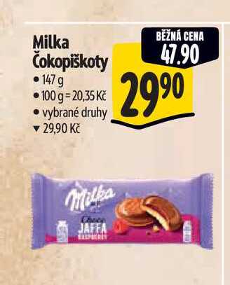 Milka Čokopiškoty  147 g  