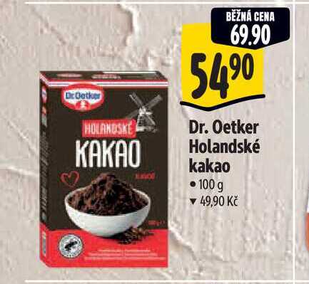   Dr. Oetker Holandské kakao 100 g 