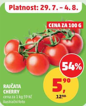 RAJČATA CHERRY, 100 g