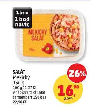 SALÁT Mexický, 150 g