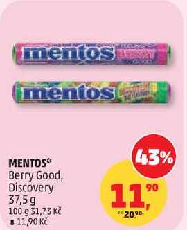 MENTOS Berry Good, 37,5g