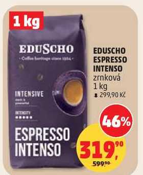 EDUSCHO ESPRESSO INTENSO INTENSIVE zrnková, 1 kg