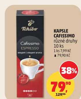 KAPSLE CAFISSIMO různé druhy, 10 ks 