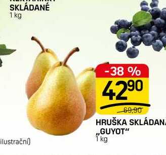 HRUŠKA SKLÁDAN ,,GUYOT" 1 kg