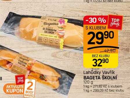 BAGETA ŠKOLNÍ 120 g