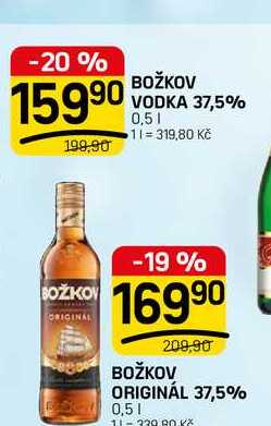 BOŽKOV ORIGINÁL 37,5% 0,5l