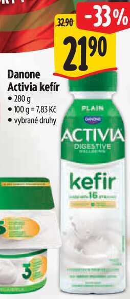 Danone Activia kefír, 280 g 