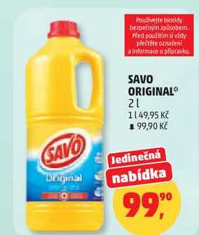 SAVO ORIGINAL, 2 l