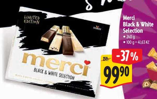 Merci Black & White Selection, 240 g