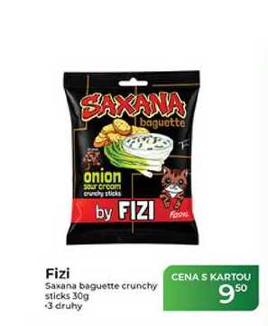 Fizi Saxana baguette crunchy sticks 30g  