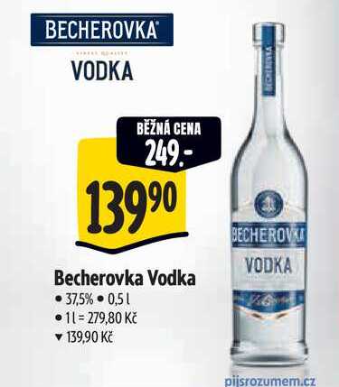 Becherovka Vodka, 0,5 l v akci